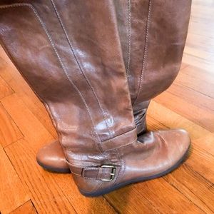Nine West Brown Leather Boots